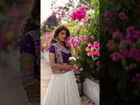 Dark Pink Pure Vichitra Lehenga