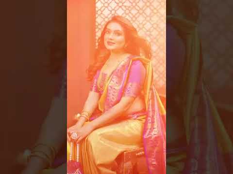 Yellow Banarasi Tissue Silk Saree