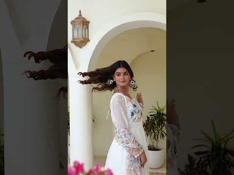 White Organza Suit