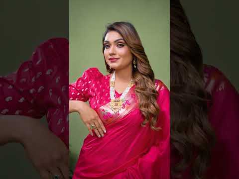 Red Paithani Silk Saree