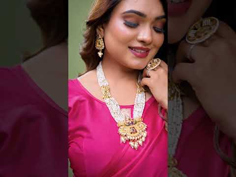 Dark Pink Soft Satin Silk Saree