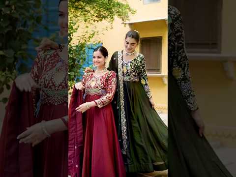 Dark Green Vichitra Suit