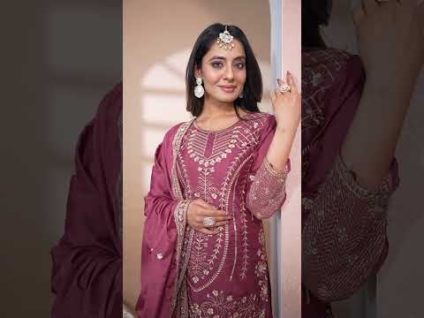 Soft Pink Natural Crepe Suit