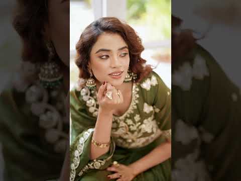 Dark Green NC Vichitra Lehenga